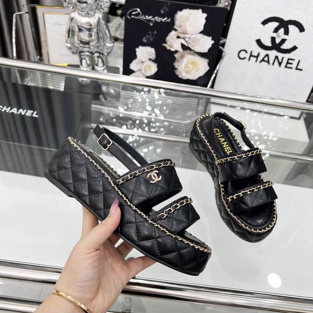 Real price, no discount! High version Chanel single shoes Chanel*