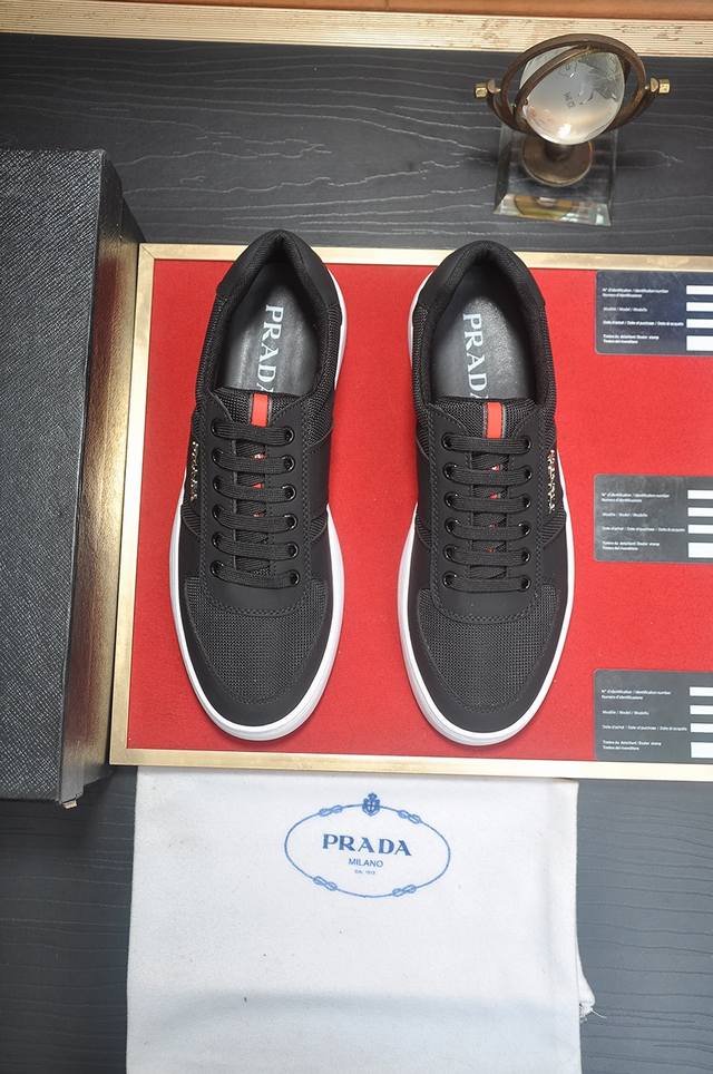 Prada men's shoes high-end brand: official website 1:1 latest masterpiece: the
