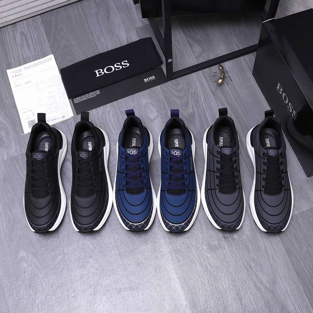 Product trademark: BOSS casual shoes Standard size: 38-44 45 Customized, no ret