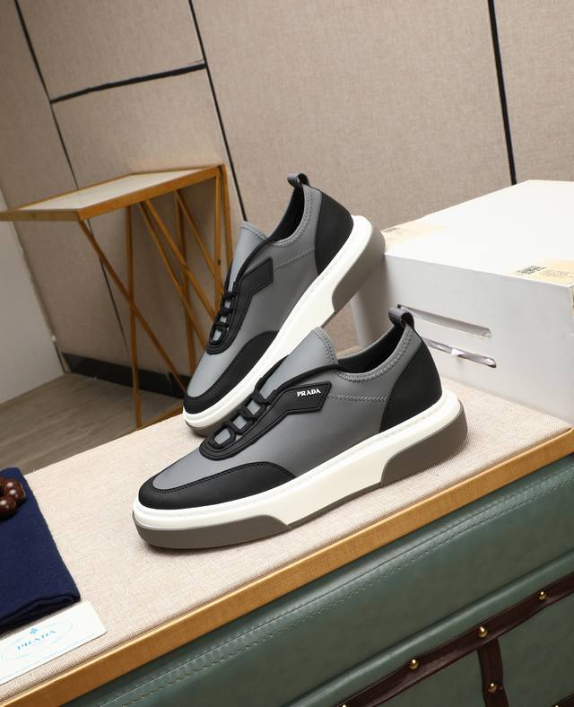 factory price P Prada -High-end quality original -Upper: silk calfskin, brand ca