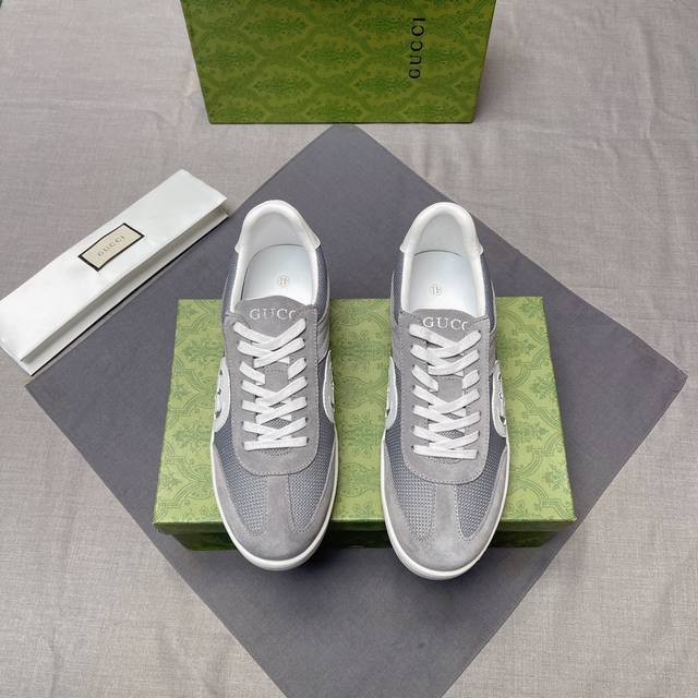 Gucci Gucci new men's shoes high-end brand, the latest fashion casual men's shoe