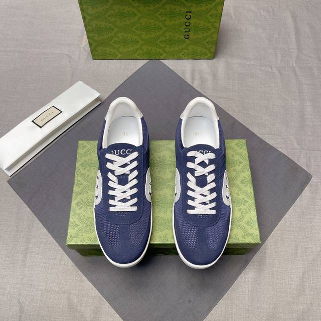 Gucci Gucci new men's shoes high-end brand, the latest fashion casual men's shoe