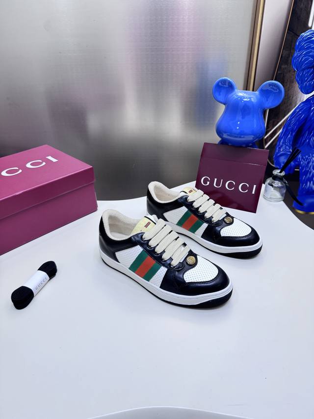 Factory: Gucci New upgraded Gucci dirty shoes couple style 2025 early spring ne