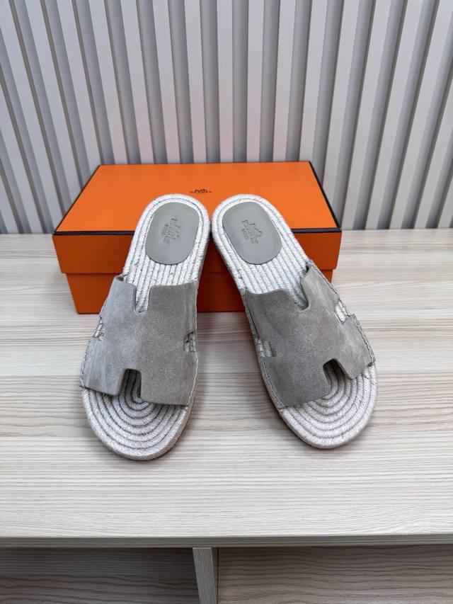 Rubber sole and genuine leather sole Herm