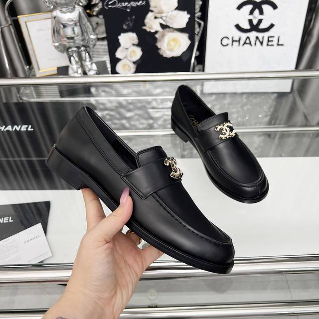 High version Chanel single shoes Chanel*
