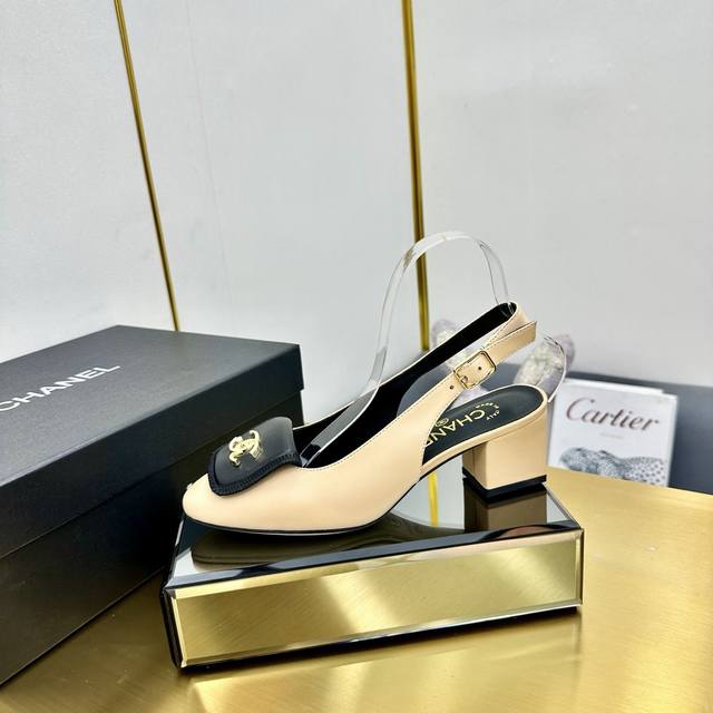 Genuine leather outsole Chane*