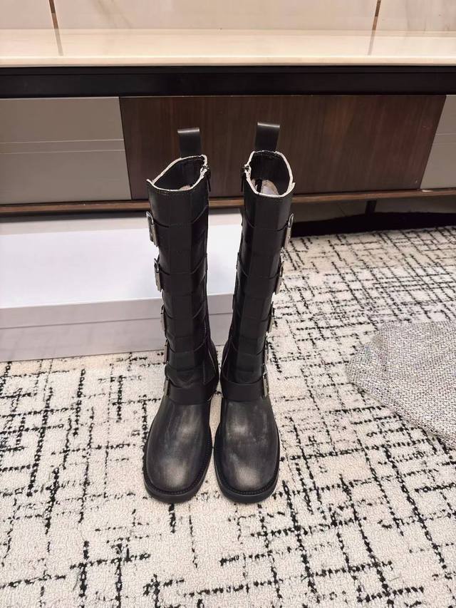 Ann Demeulemeester Official Website Jay Boots Magical Two-Wear Knight Boots Long