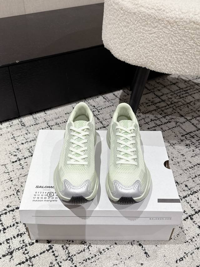 top version for couples Salomon X Mm6 Maison Margiela 25 Spectur 2 lace-up low-