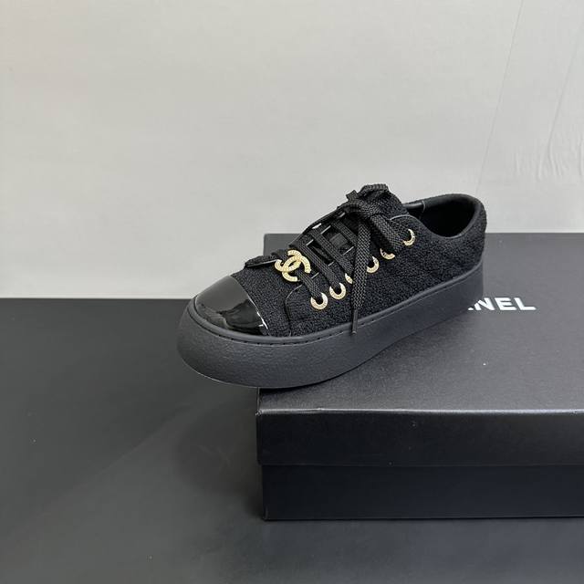 Chanel25P New color Chanel's latest hit big toe shoes, doll shoes, casual sports