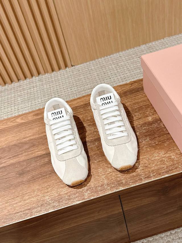 Top version# Miu Miu casual Forrest Gump shoes German training shoes are the mai