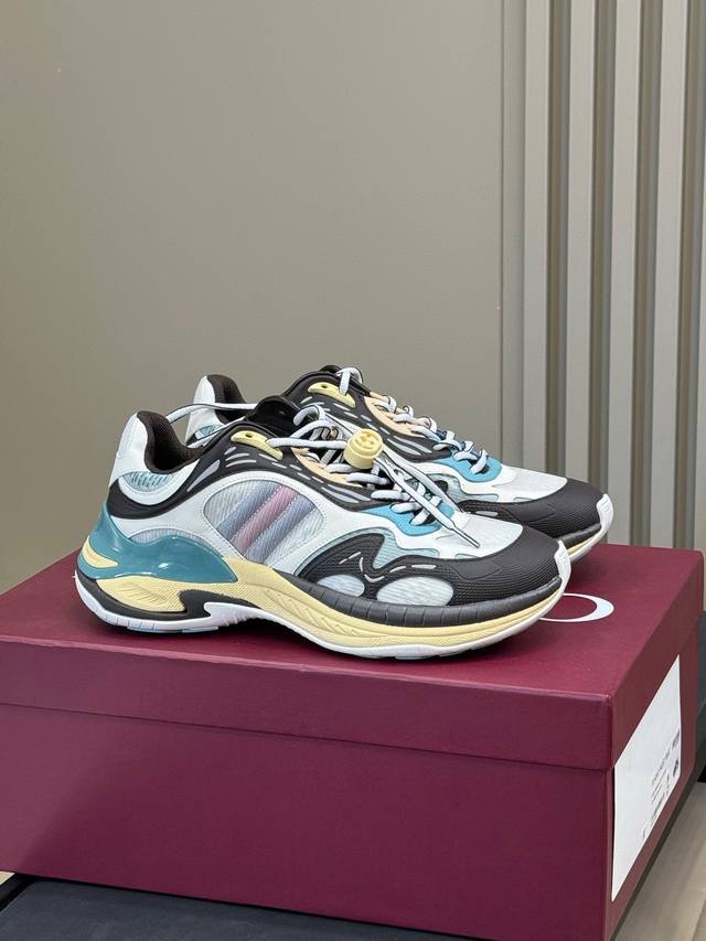 Top version couple's model Gucci 2.0 sneakers couple's model retro casual shoes