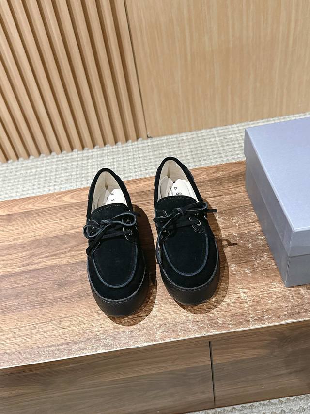 Top version men's size +10 Hogan#Thick-soled loafers Hogan's new white shoes 6.5