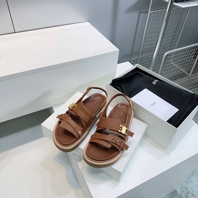 Classic Celine Celine 2025 Spring and Summer latest model Arc de Triomphe hardw