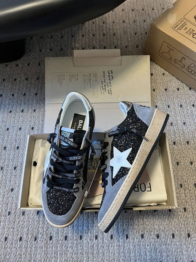 Ballstar black and gray original replica high version. Low-end please do not dis