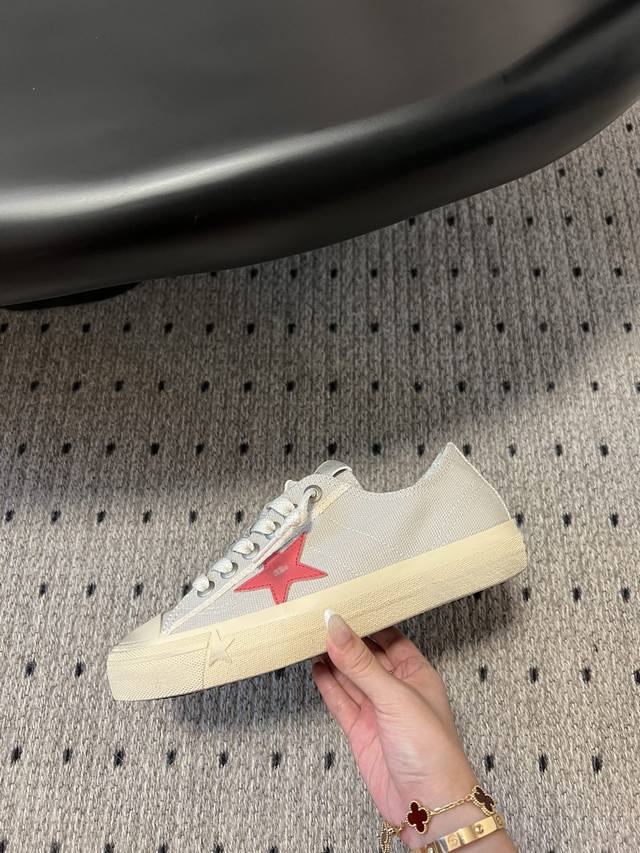 Vstar new beige canvas original replica high version. Low-end please do not dist
