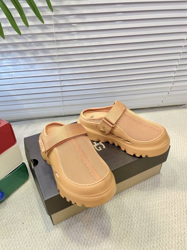 Ugg 2025Ss latest official website, launched the dazzling gold half-covered thic