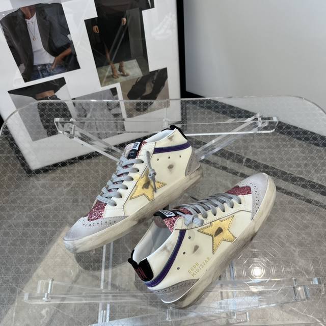 Pink Venus high top couple style top cowhide high version. Low-end please don't