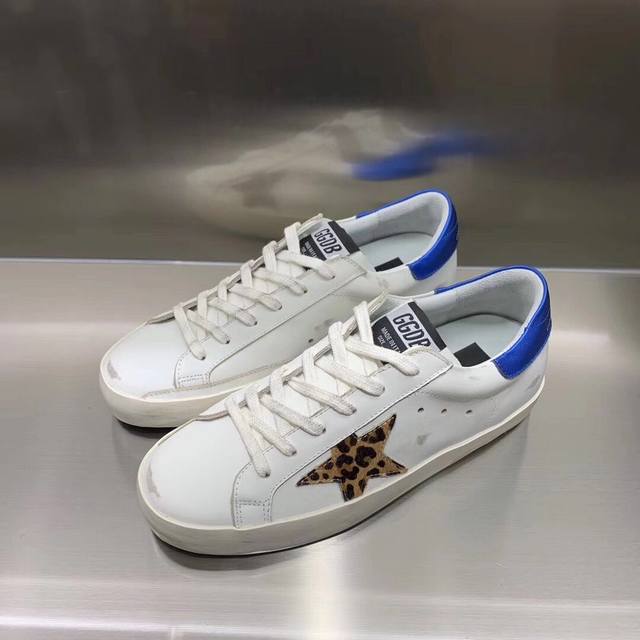 Blue tail leopard print star couple style. Original high version. Low-end pleas