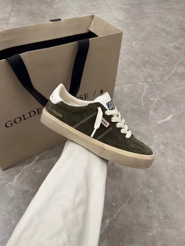 New thick-soled army green high version. Low-end please don't bother! Ggdb Soul