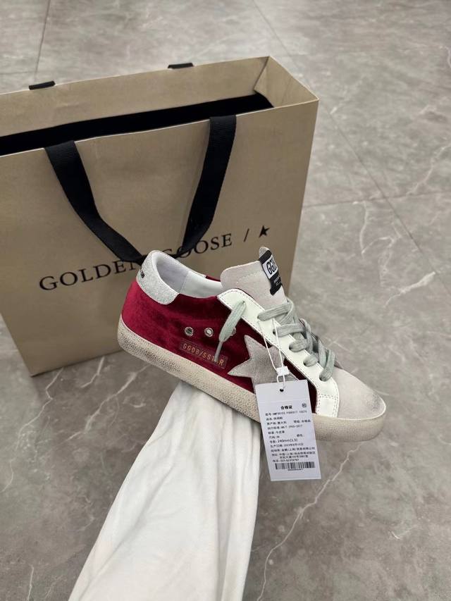 Burgundy velvet couple style. Original cowhide high version. Low-end please don