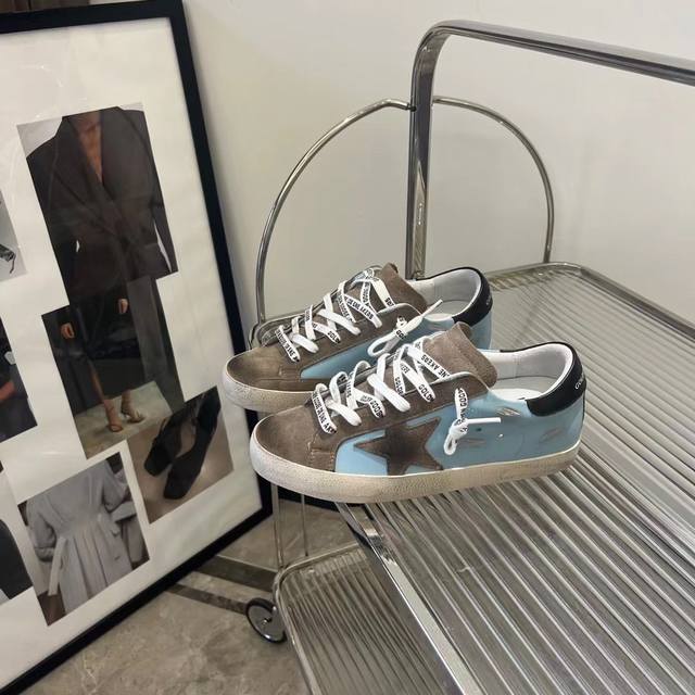 Blue and gray-brown star couple style. Purchase the original replica high versi