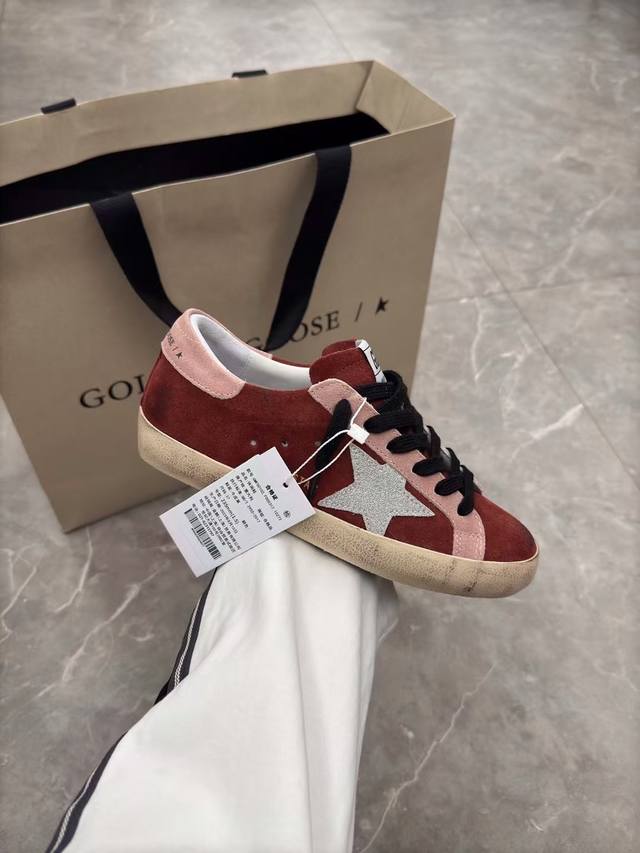 Pink and red couple style. Original cowhide high version. Low-end please don't