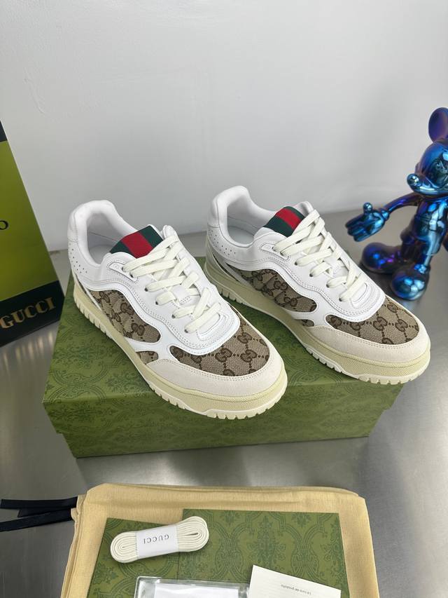 Instant Price: Gucci's latest hit high-low-top distressed couple sneakers serie