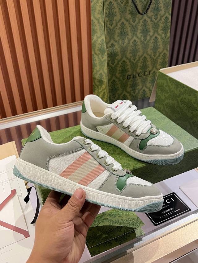 impulse price: Gucci dirty shoes are of top factory P quality, impeccable one-to