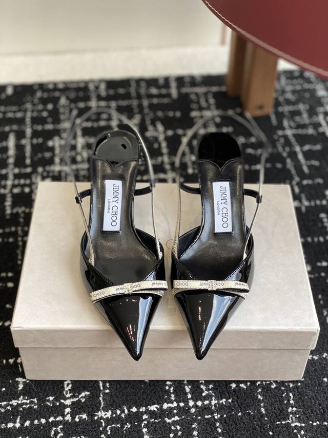 Shopping levelJimmy Choo 25Ss Spring and Summer Series Jc New Bow High Heel San