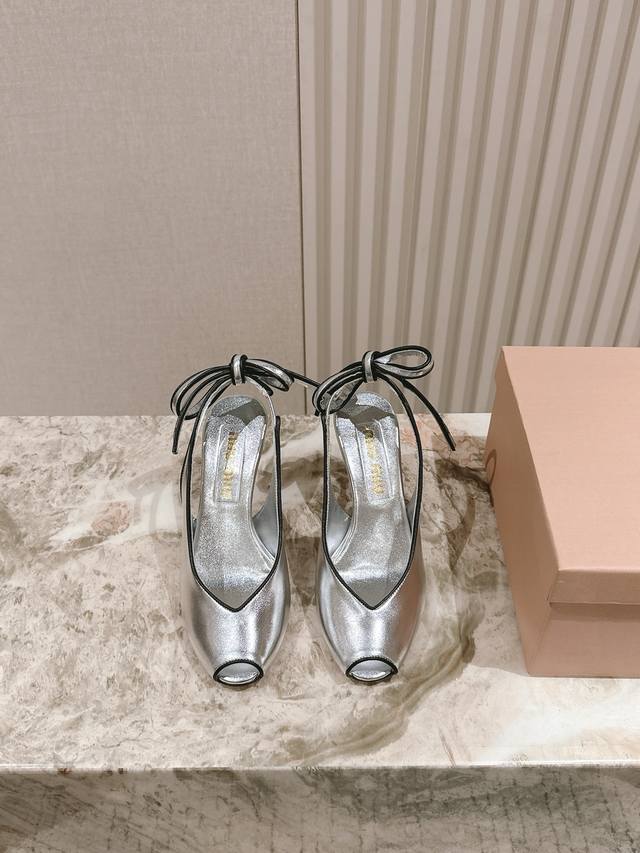 Miu Miu Fish Mouth High Heel Sandals Series New Releases