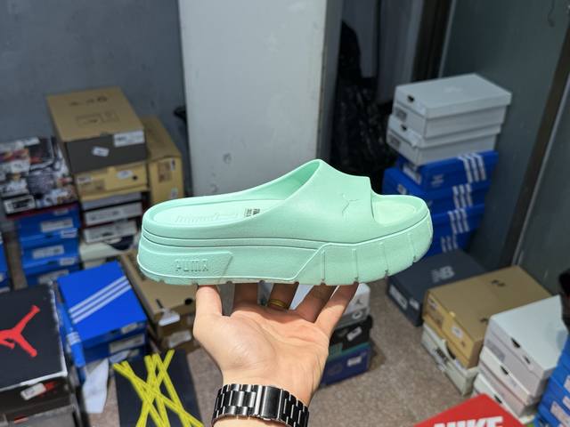 Puma Leadcat Suede Beach Fashion Slippers 372277 X7012822# 35-40 DDD
