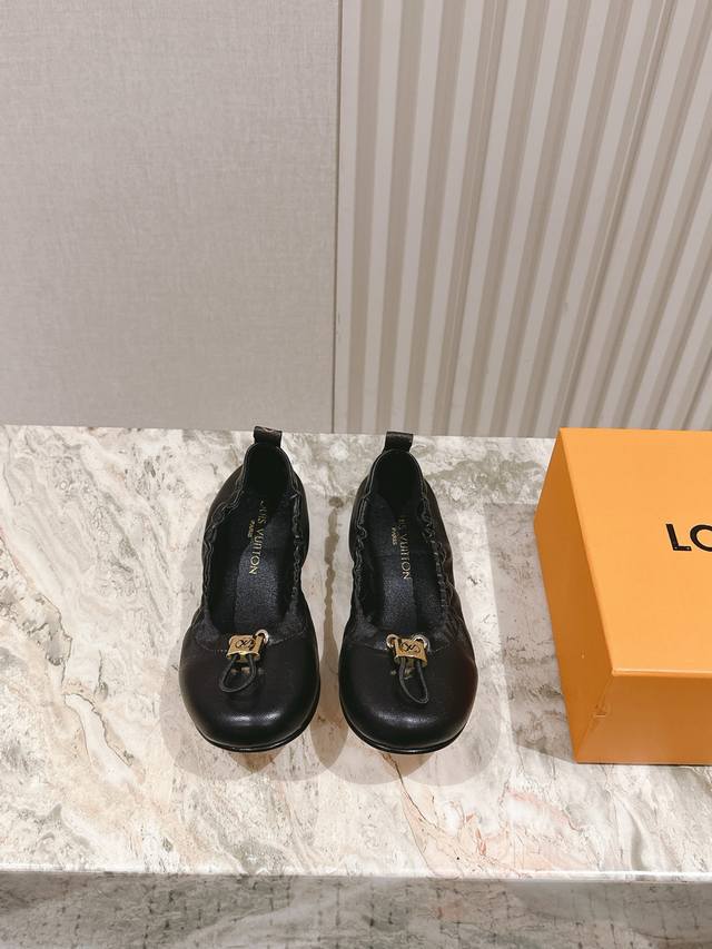 Lujia Early Spring New Ballet Soft-soled Shoes New Arrival~Lv Spring and Summer