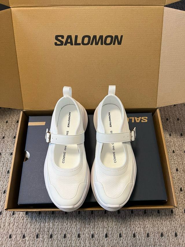 Purchasing levelCdg X Salomon Salomon joint Xt-6 series thick-soled Mary Jane ca