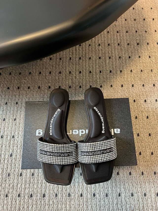 Alexanderwan* Da Wang 25Ss latest spring and summer Australian diamond sandals p