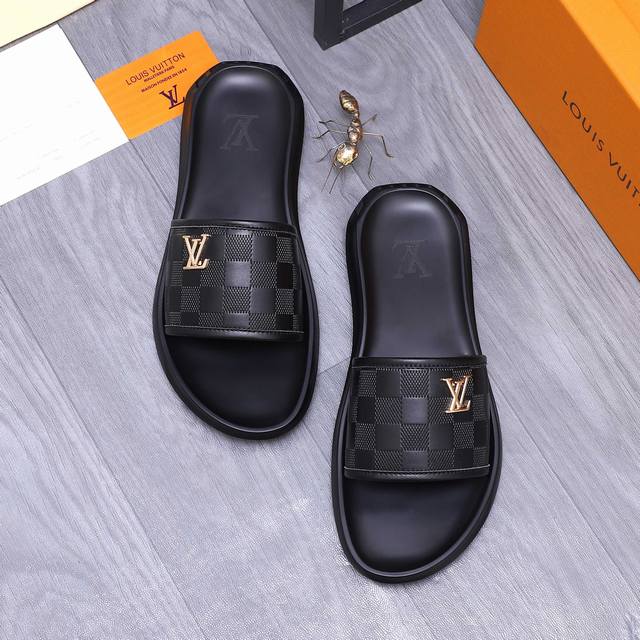 Product trademark: Louis Vuitton slippers True size: 38-44 45.46 Custom-made, n