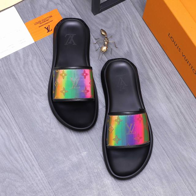 Product trademark: Louis Vuitton slippers True size: 38-44 45.46 Custom-made, n