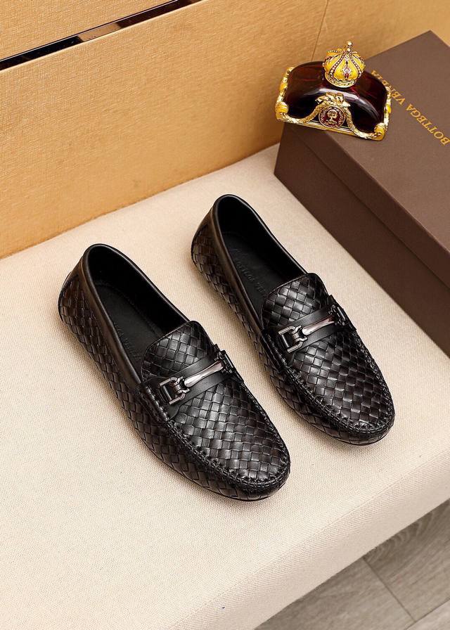 Bv Men's slip-on shoes Bottega Veneta official website counter new model one-to-