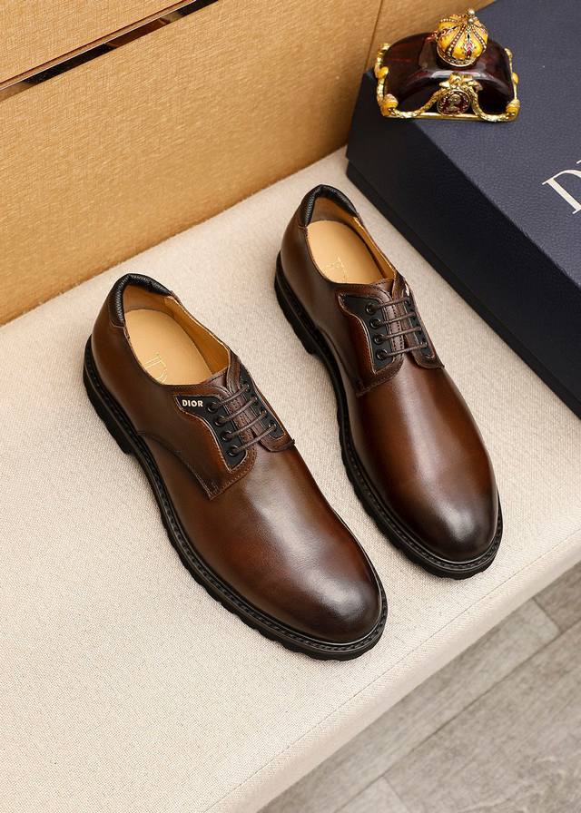 Product trademark: Dior business leather shoes Regular size: 39-44 38.45.46 Cus