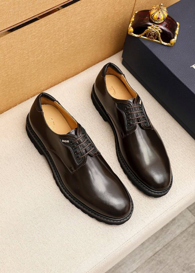Product trademark: Dior business leather shoes Regular size: 39-44 38.45.46 Cus