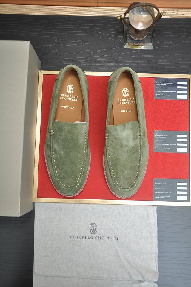 Factory Price P New Brunello Cucinelli Men's Casual Slip-On Loafers are availab