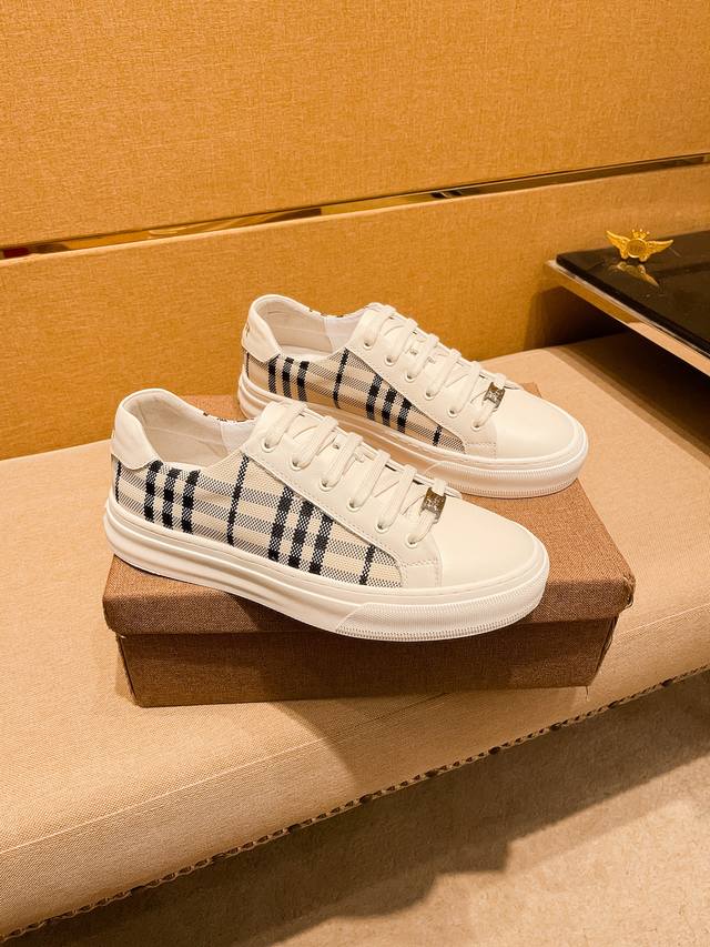 Factory P batch Burberry men's shoes high-end brand official website 1:1 latest