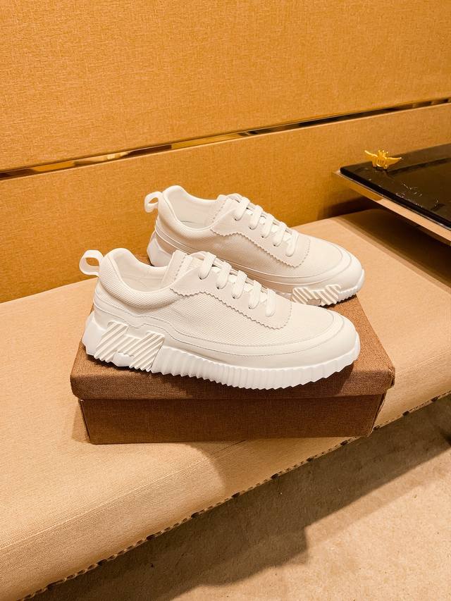 Factory P batch Hermes men's shoes high-end brand official website 1:1 latest m