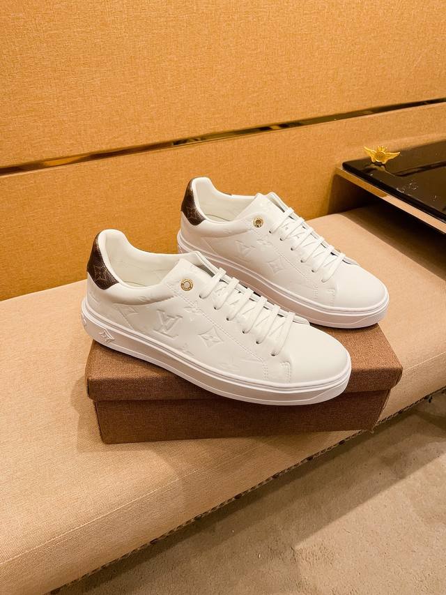 Factory P batch Lv Louis Vuitton men's shoes high-end brand official website 1:1