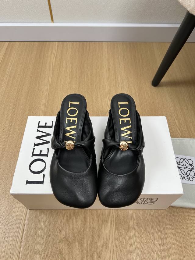 Loeve 2025 2025 Spring and Summer New Products Counter Latest Hot Half Slippers