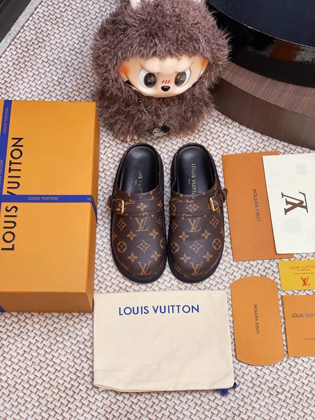 Lv Baotou slippers. The whole pair of shoes is purchased from Zp. All customized
