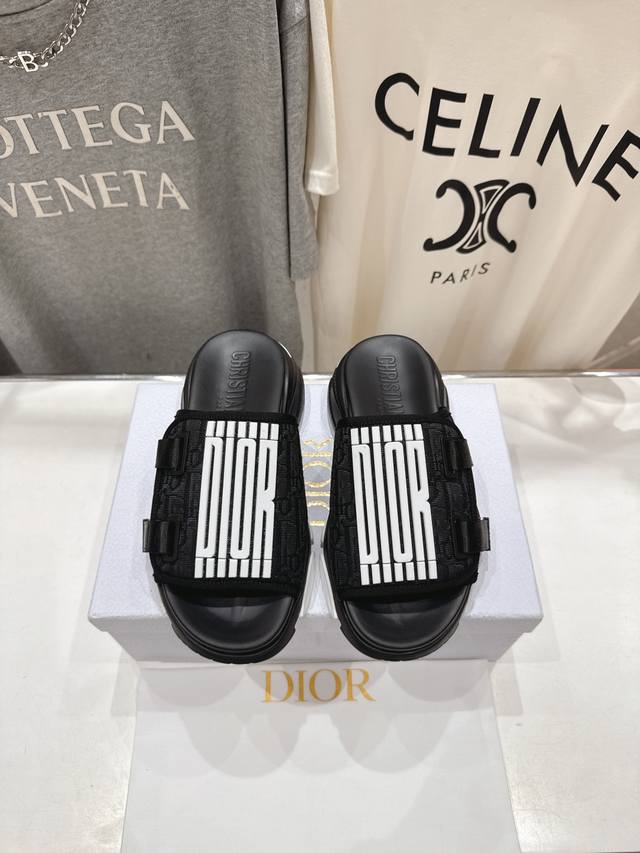 High version factory Dior*Dior D's 2025Ss summer new fairy style thick-soled Ve