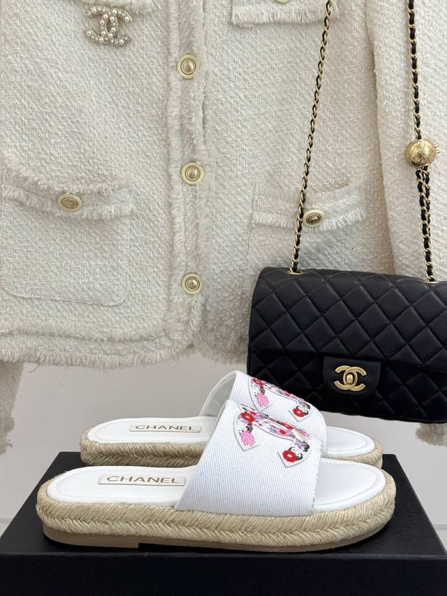 Factory Price Chane* | Chanel 25P Spring and Summer New Product Double C Hemp R