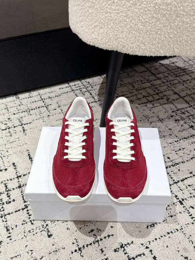 Celine 25 The latest Racer series Forrest Gump sports casual shoes Many celebrit