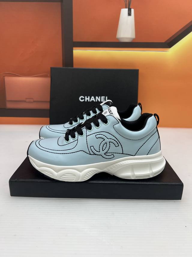 Chanel Chanel dad shoes-2025 counter top casual sports shoes This classic design
