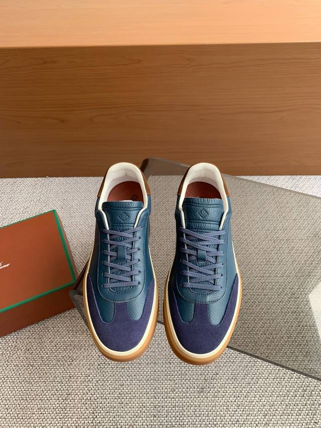 Loro Piana Loro Piana training shoes casual sneakers couple style This new suede